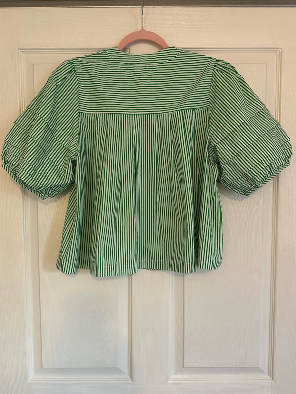 Entro Green & White Top - NWT - L - Picture 3 of 7